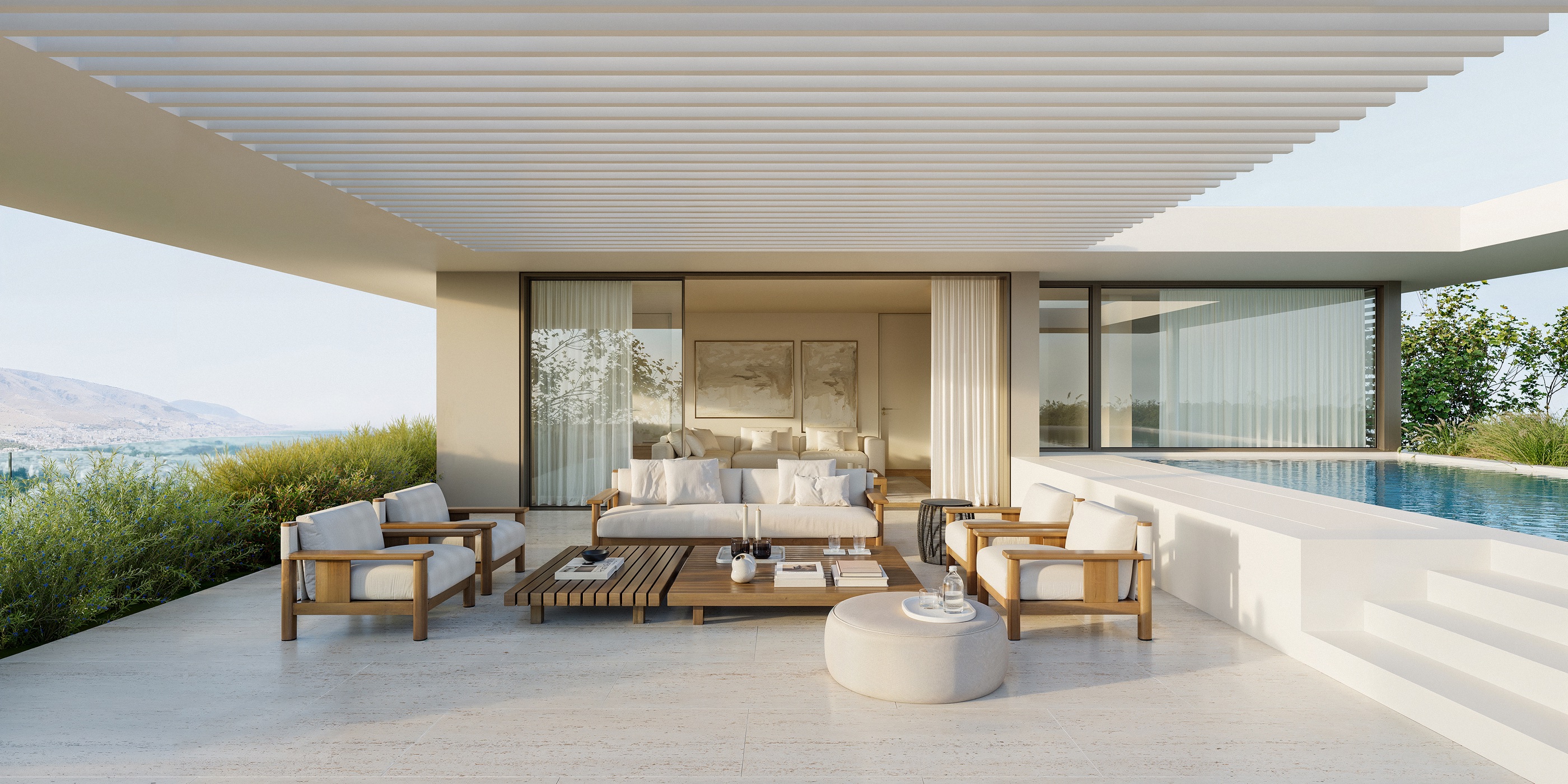 Life above the coast — Penthouse terrace